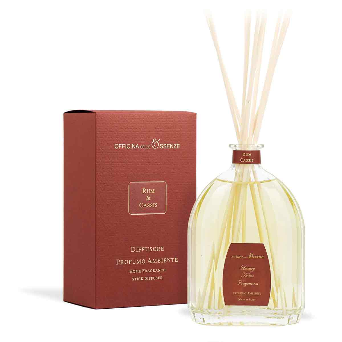 Officina delle essenze Rum & Cassis Diffusore 500 ml